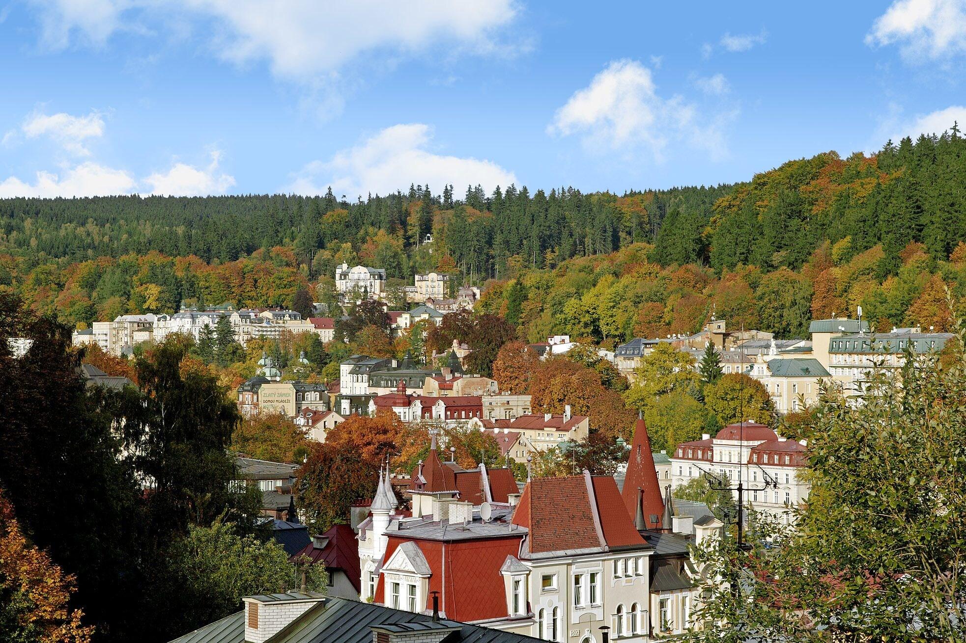 Spa Hotel Devin Mariánské Lázně Dış mekan fotoğraf